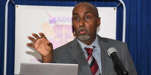 Ethics and Anti-Corruption Commission (EACC) CEO Abdi Mohamud
