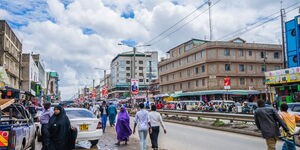 Residents walk in the streets of Eastleigh, Nairobi.