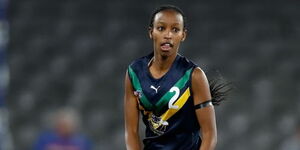 Elaine Grigg during the match between the AFL Academy Girls and Under 23 All-Stars at Marvel Stadium on June 18, 2023.