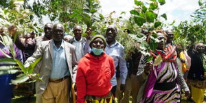 Residents of Cheptiret in Uasin Gishu stage protests over abducted kin on April 6