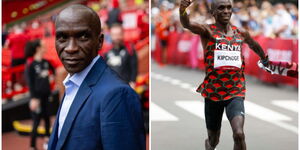 Eliud Kipchoge collage
