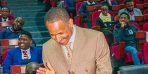 A photo of Embakasi East Member of Parliament Babu Owino 