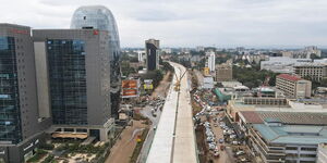 Undated file Image of the Nairobi Expressway along Waiyaki Way in Westlands, Nairobi.