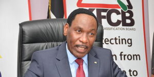 Kenya Film and Classification Board CEO, Ezekiel Mutua. 