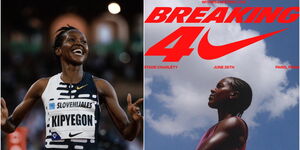 Faith Kipyegon collage