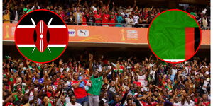 Fans Kasarani stadium