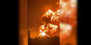 fire in Nakuru