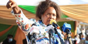 Former Othaya MP Mary Wambui