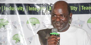 Former IEBC Chairperson Wafula Chebukati on January 2023