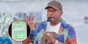 Photo of former Nairobi Governor Mike Mbuvi Sonko 