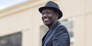 President William Ruto at a rally in Nakuru County on June 15, 2023.