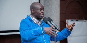 Deputy President Rigathi Gachagua addressing members of county assemblies on Thursday May 5, 2023