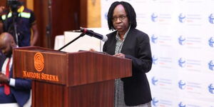 An image of Auditor General Nancy Gathungu.