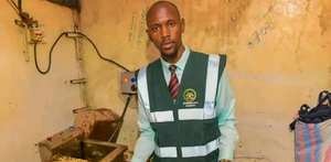 Chief Officer Environment of Nairobi County  Geoffrey Mosiria.