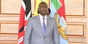 President William Ruto presiding over the swearing-in of newly promoted generals at State House on March 9, 2024.