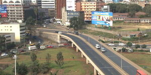 A photo of the globe roundabout in Ngara area. 