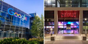 Google and Netflix offices.