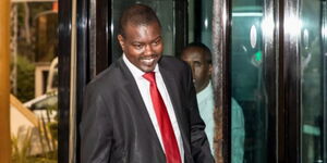 Uasin Gishu Senator Jackson Mandago at EACC Integrity Centre on August 1, 2023.