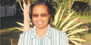 Former high school teacher, Grace Kimathi, who founded Shallom Hills Picnic Gardens. 