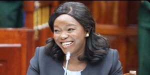 Health Cabinet Secretary Nominee Debra Barasa while appearing before the National Assembly Committee on Appointments