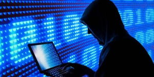A photo of a hacker