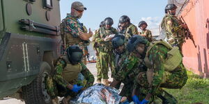 Police Haiti Medical 
