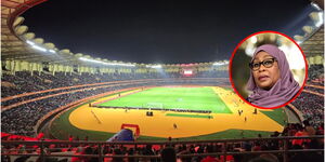 Harambee Stars Kasarani stadium
