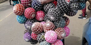 Hawker arrested selling balls