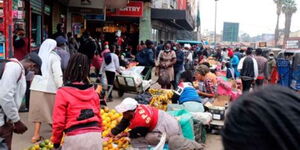 Hawkers in Nairobi CBD