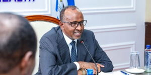 Health Cabinet Secretary Aden Duale during a meeting with  Governors on May 6, 2025.