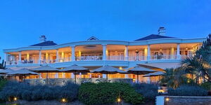 Facade of the Hemingways Hotel in Nairobi