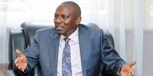 Kikuyu Member of Parliament Kimani Ichung'wa during a past address. 