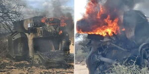 Police car IED 