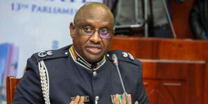 Inspector General of Police Japheth Koome 