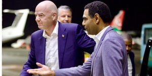 Infantino and Hussein 