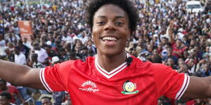 American YouTube streamer IShowSpeed during his visit to kenya