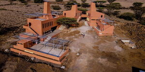 The completed Startup Lions Campus, based in Turkana County.
