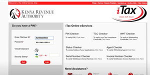 Process to file nil returns on the KRA iTax portal