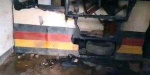 Fire in Itibo Police Station