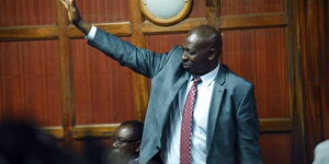 Embakasi North MP James Gakuya during a court proceeding 
