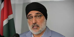 A photo of sugar tycoon Jaswant Singh Rai.