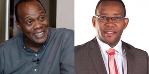 Jeff Koinange (left) and Swaleh Mdoe (right)