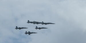 Jets during the Jamuhuri Day airshow