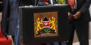The iconic briefcase has become the face of Budget Day in Kenya. 