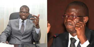 A collage of government Pathologist Dr. Johansen Oduor.