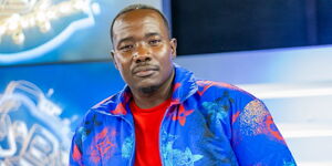 Journalist and Show Host Willis Raburu posing for a photo