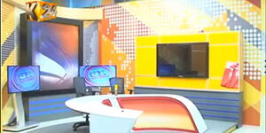 An image of empty K24 studios taken in October 2017.