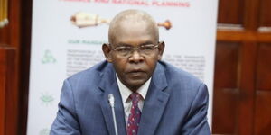 CBK Governor Nominee Kamau Thugge appears before the Finance and National Planing Committee in Parliament on May 30, 2023. 