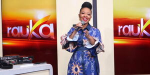 Kambua Manundu during Citizen TV's Rauka Show on November 17, 2019.