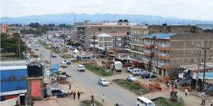 A section of Machakos town. 